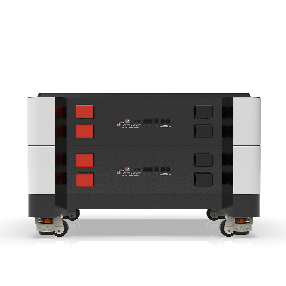 20Kwh (51.2V200Ah x 2) Batterie de stockage d'énergie à usage domestique à pile mobile